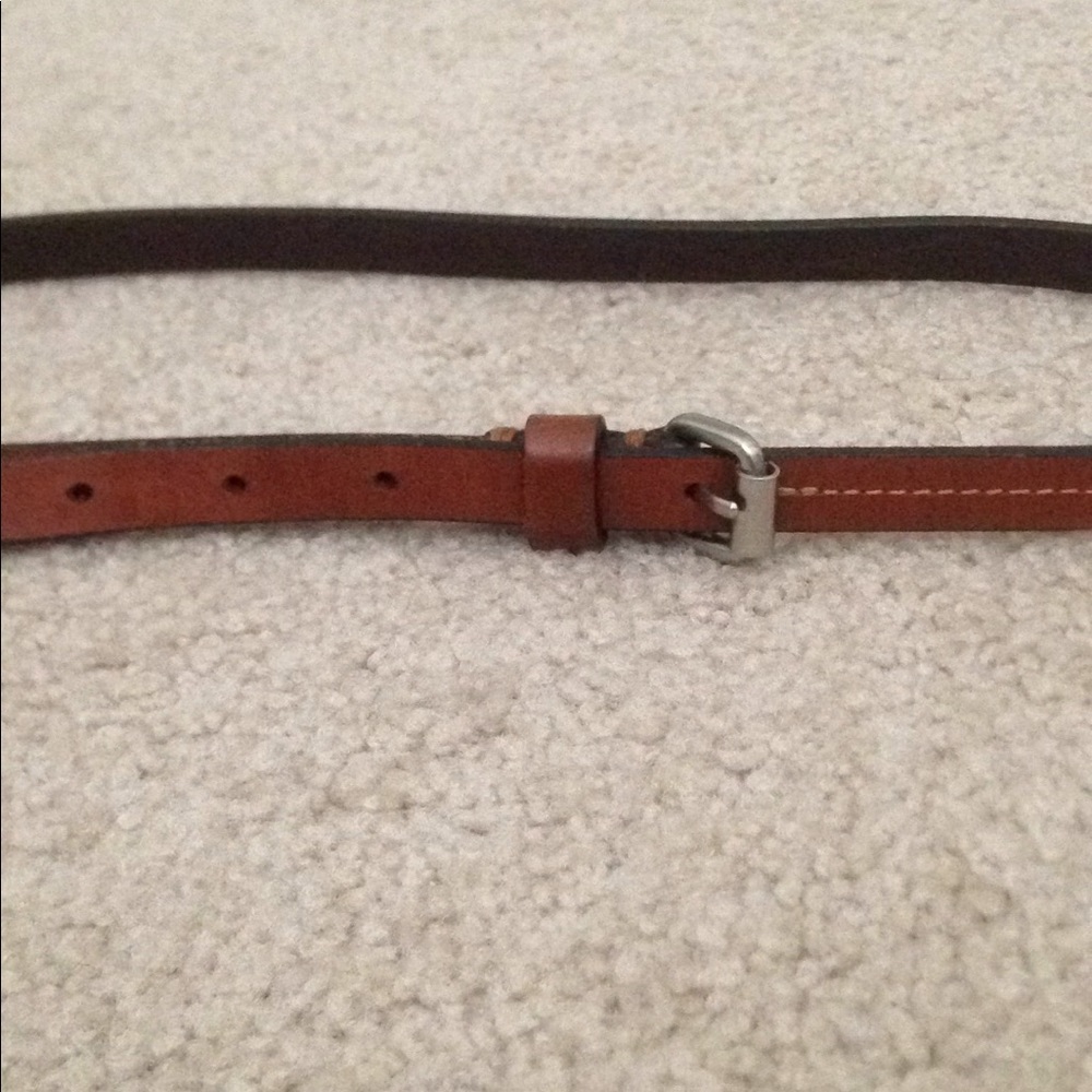 Skinny Genuine Leather Belt